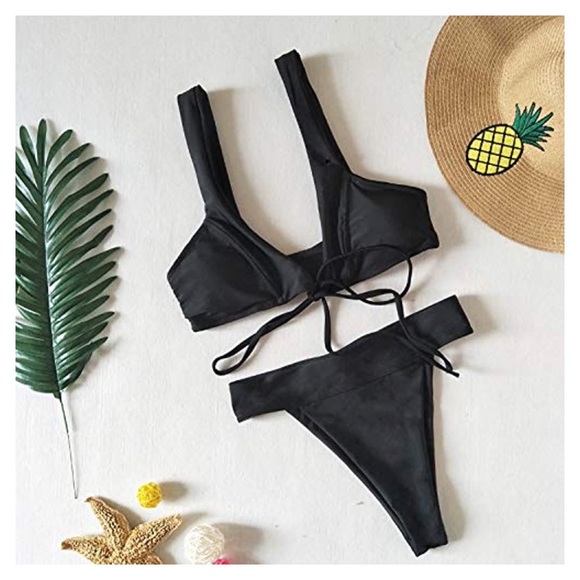 Sherry DC Other - Sherry DC | Black High Waist Wrap Around Bikini